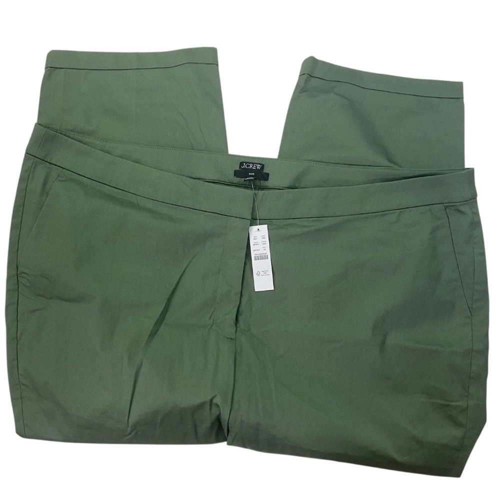 J. Crew Women's Green Pants